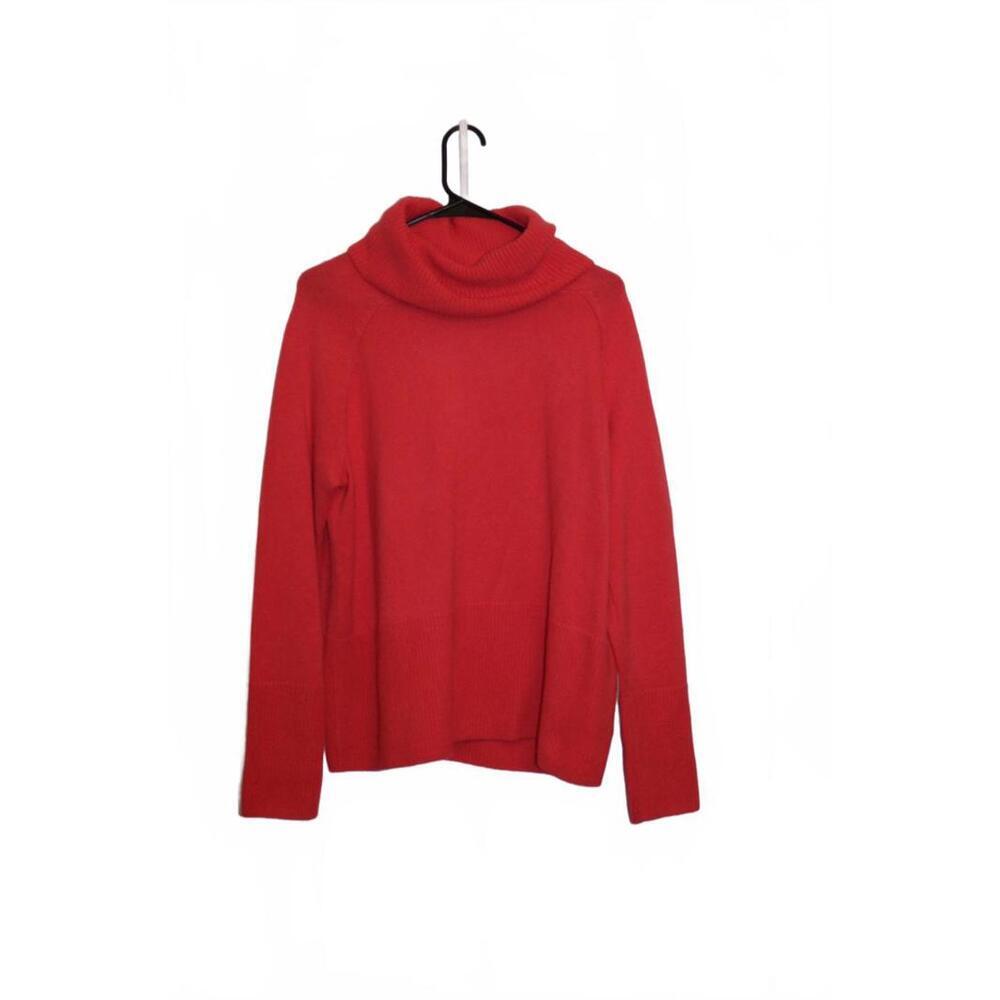 Athleta Alpine cowl neck sweater in Pink Wool/Cashmere blend size Medium